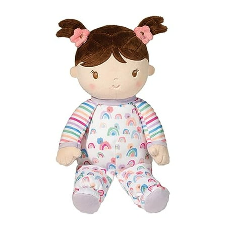 Douglas Baby Isabelle Rainbow Stripe Soft Doll Plush Stuffed #6530