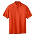 thumbnail image 2 of Mafoose Male Silk Touch Polo Men Extended T-Shirts Orange 6XL, 2 of 7