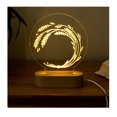 thumbnail image 1 of Luz Nocturna acrílica, mesas de comedor cálidas, luz nocturna con Base de madera, artículos para el hogar, patrón grabado, regalos de vacaciones tipo 3 Inevent HA011269-03B, 1 of 7