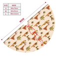 thumbnail image 3 of Sikiie Tropical Desert 30-48 inches {designName} Print Christmas Tree Skirt Snowman Xmas Tree Skirt with Edge Christmas Decorations for Holiday Party48", 3 of 7