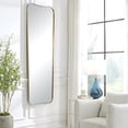 thumbnail image 3 of Uttermost Belvoir Large Antique Brass Mirror 09839, 3 of 7