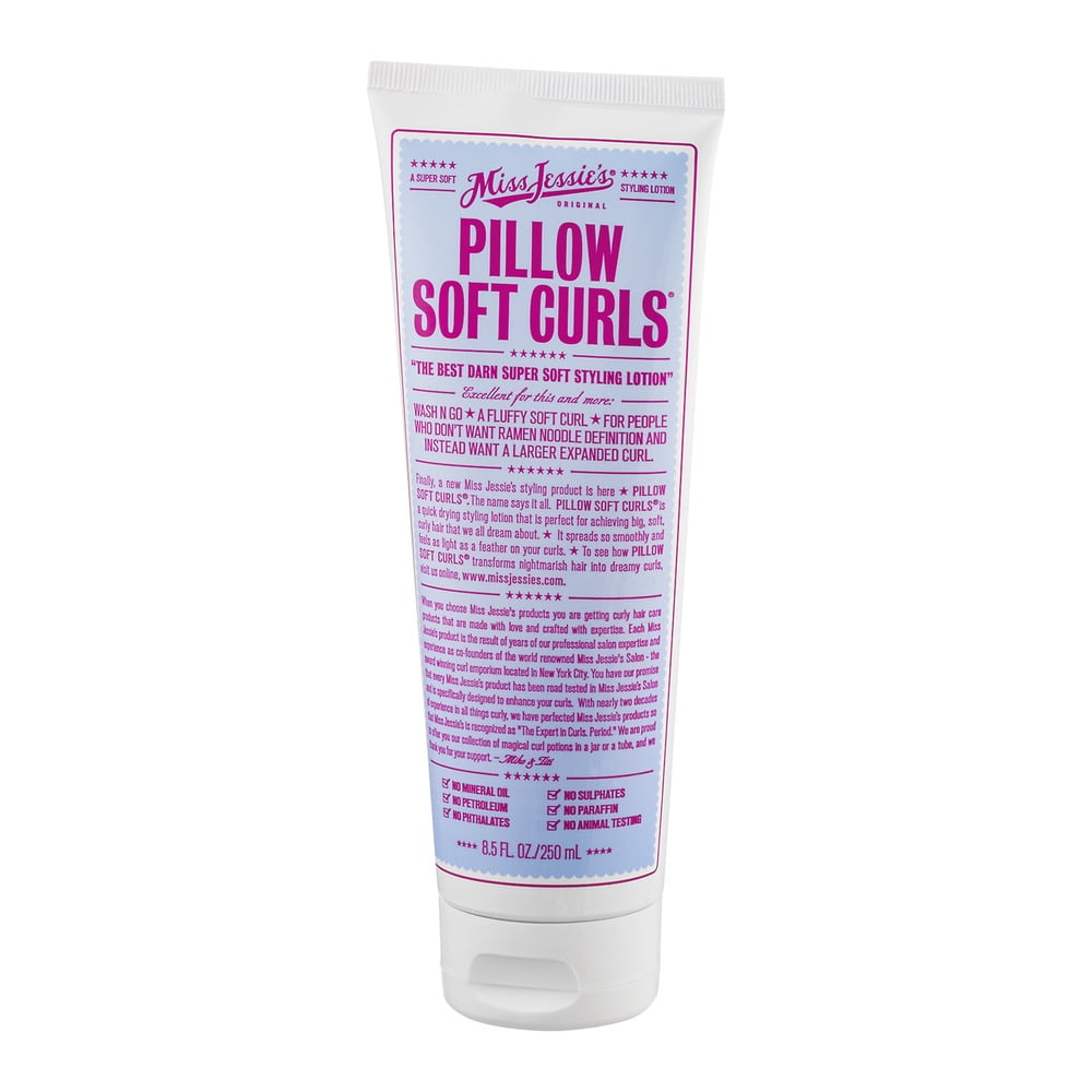 MISS JESSIE'S Pillow Soft Curls Moisturizing Hair Styling Cream, 8.5 fl oz  - Walmart.com