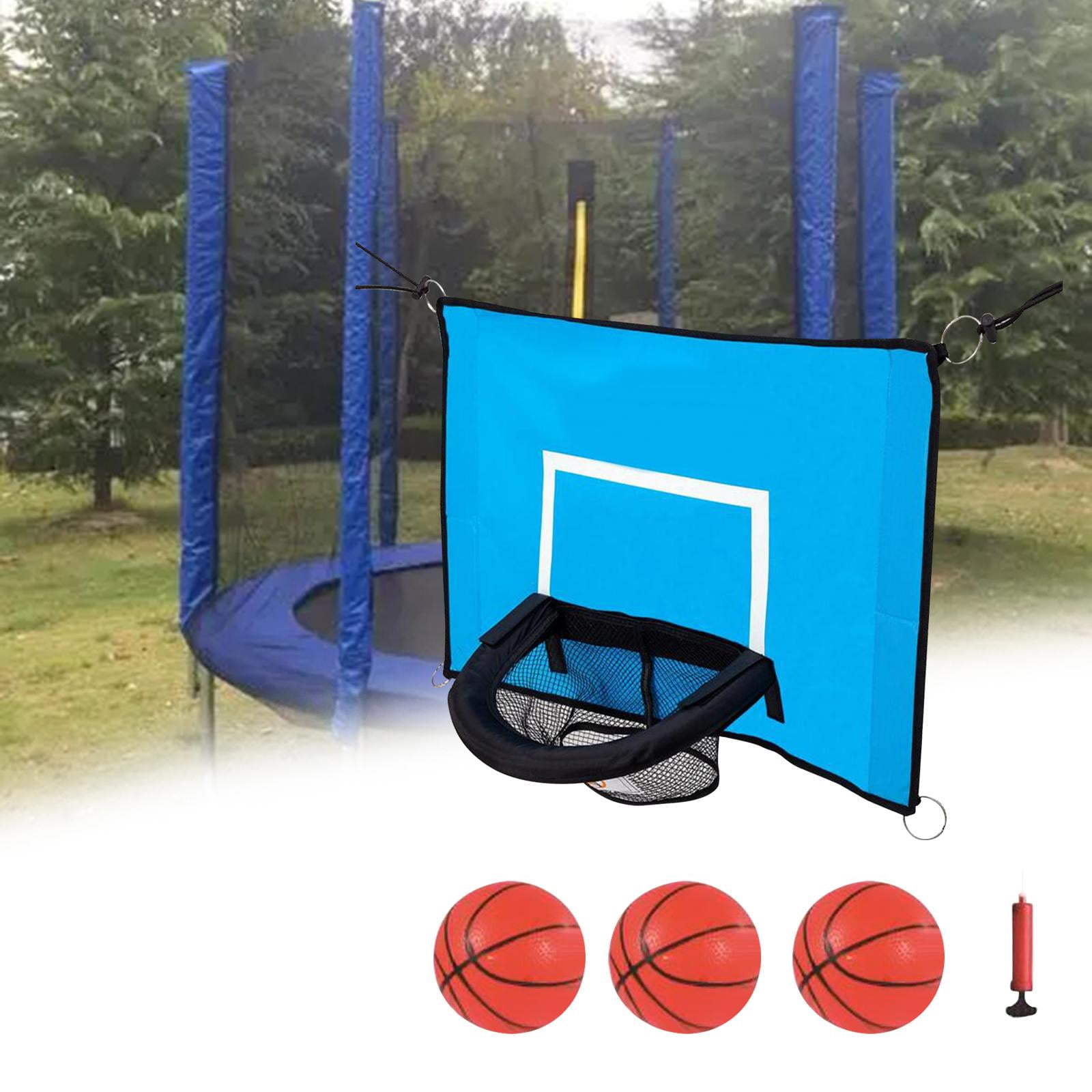 harayaa Basketball Hoop for Trampoline Basketball Training Outside Indoor Outdoor Sports Style A