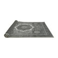 thumbnail image 2 of Ahgly Company Indoor Square Abstract Gray Modern Area Rugs, 5' Square, 2 of 4