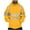 A-Yellow, variant on Miluxas Mens Road Work High VisibilityPullover Long Sleeve Hooded Sweatshirt Tops Blouse A1-Orange L(L)