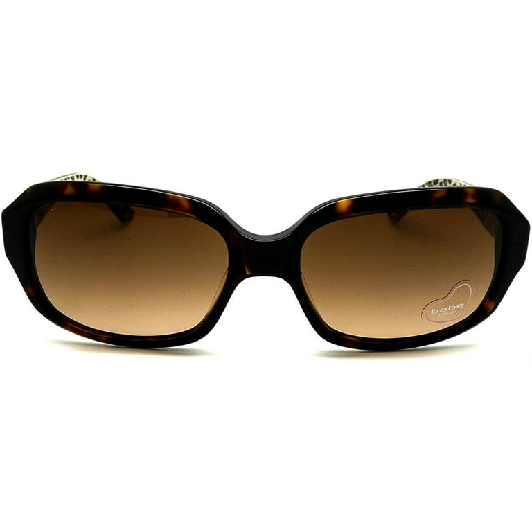 Bebe-Women-s-Oval-Tortoise-