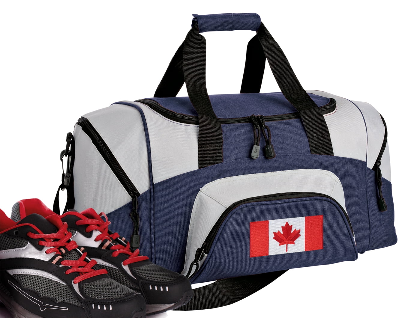 Small Canada Flag Duffle Bag or Small Canadian Flag Gym Bags - 0