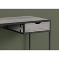 thumbnail image 2 of Monarch Specialties Computer Desk, Home Office, Laptop, Storage Drawer, 42"L, Work, Grey Laminate, 2 of 11
