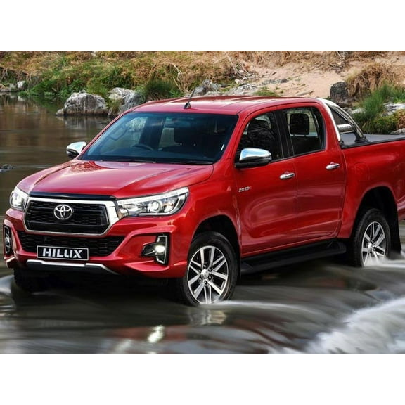 For Xenon Halogen Fog Lamps Lights for 2017 2018 2019 2020 Toyota HiLux
