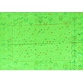 thumbnail image 1 of Ahgly Company Indoor Rectangle Abstract Green Modern Area Rugs, 2' x 3', 1 of 4