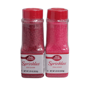 Betty Crocker Sprinkles in Pink Sugar and Red Sugar