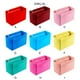 thumbnail image 4 of Minnieouse Bolsa de cosméticos hecha con fieltro, resistente y duradera, bolsa de cosméticos de viaje para regalos pensativos Bolsas de maquillaje amarillo M 26*15*14cm, 4 of 6