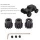 thumbnail image 3 of 3 uds RC coche engranaje conjunto M15 8mm Agujero Interior acero coche Motor engranaje para 1 5 1 8 1 10 modelo de coche ANGGREK  Otros, 3 of 8