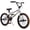 Titanium Silver, variant on Vollsch Freestyle BMX Bikes 20 Inch Kids Bicycle for 8-15 Years Old Teens, Boys, Girls, Beginner-Lever Riders, Titanium Silver