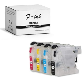 Empty Refill Ink Cartridge No Chip For Brother Lc421 Lc462 Lc492