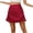 Red, variant on Skirts for Women Floral Printed A-Line Skirt with Zipper Casual Summer,Sizes S-5XL