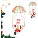 thumbnail image 5 of Decoración colgante de Papá Noel de Navidad, adorno colgante de Papá Noel en paracaídas, colgante de Papá Noel de Navidad, adorno colgante de árbol de Navidad para regalo de Navidad en interiores y exteriores. Sailing Electrónica, 5 of 5