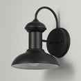 thumbnail image 6 of Globe Electric 1-Light Matte Black Outdoor Indoor Wall Sconce, 6 of 7