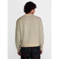 thumbnail image 3 of No Boundaries Fish Intarsia Graphic Sweater, Men's Sizes XS-4XLT, 3 of 5
