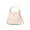 White, variant on Leather Bucket Crossbody Bag for Women Medium Hobo Purse Handbag Fashion Ladies Top Handle Tote Shoulder Bag