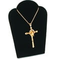 thumbnail image 3 of 8Pc Necklace Chain Display Pendant Black Velvet Jewelry Set 3 3/4" x 5 1/4", 3 of 5