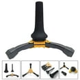 thumbnail image 6 of Colcolo Clarinet Stand Bracket Durable Straight Stand Tripod Soprano Saxophone Stand Yellow, 6 of 8