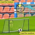 thumbnail image 4 of HEANUJJ 2 Pcs Football Goals Net Polyester Bright Colors for Recreational Activities for Fan Gear, 4 of 6