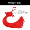 thumbnail image 3 of Chinese Knot Tassels Decorations Spring Festival Knot Pendant Ornament Chinese Styles Gift for Friend Family, 3 of 9