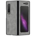 thumbnail image 2 of Pour Samsung Galaxy Fold F900F Étui en Cuir PU, Couverture Arrière Rigide en PC, Étui Mat Antichoc pour Samsung Fold1 5G F907F Rouge Samsung Fold 1 5G, 2 of 6