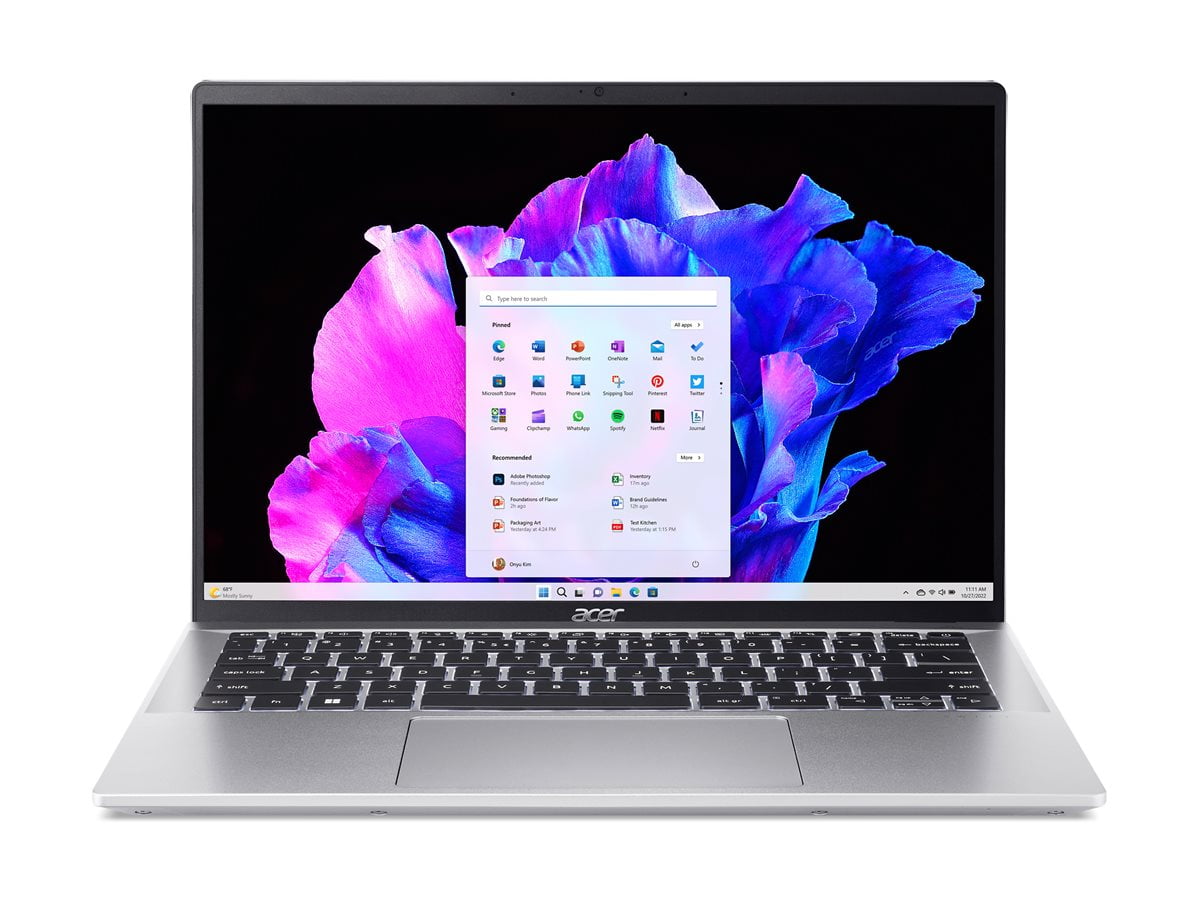 Acer Swift Go 14 SFG14-72T - 180-degree hinge design - Intel