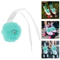 thumbnail image 3 of 2 Pcs Patin à Roulettes Pompon avec Cloche Balles Duveteuses Accessoires Décoratifs, 3 of 9
