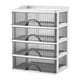 thumbnail image 1 of Gabinete de almacenamiento de escritorio transparente | Organizador de cajones multicapa para cosméticos y papelería | Caja de almacenamiento de plástico con asas redondeadas, 1 of 2