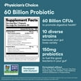 thumbnail image 6 of Physician’s Choice 60 Billion Probiotic for Women and Men, 30 Count, Digestive & Gut Health, 6 of 7