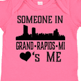 thumbnail image 4 of Inktastic Grand Rapids Michigan Someone Loves Me Boys or Girls Baby Bodysuit, 4 of 5