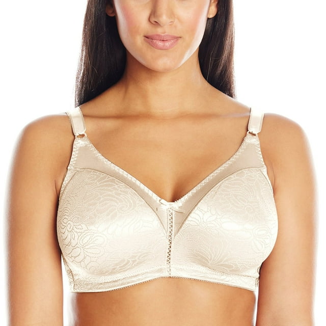 Bali Womens Double Support Lace Wirefree Bra with Spa Closure - Best-Seller, 42