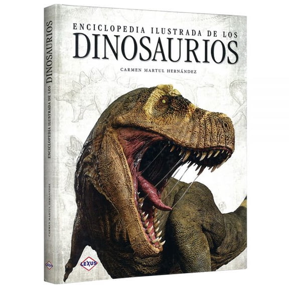 ENCICLOPEDIA ILUSTRADA DE LOS DINOSAURIOS LIBSA Pasta Dura