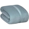 thumbnail image 1 of Berkshire Serasoft Plus Plush Polyester Blanket (Full/Queen, Mineral), 1 of 7