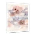 thumbnail image 2 of Designart 'Pastel Abstract With Gray Blue Pink and Red Spots' Modern Framed Art Print, 2 of 4