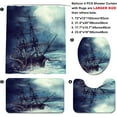 thumbnail image 2 of Pirate Bathroom Sets with Shower Curtain set and Rugs and Accessories for Men Restroom Decoration Pirate Ship and Ocean Animals in The Sea Shower Curtains and Toilet Seat Cover Floor Rugs, 2 of 8