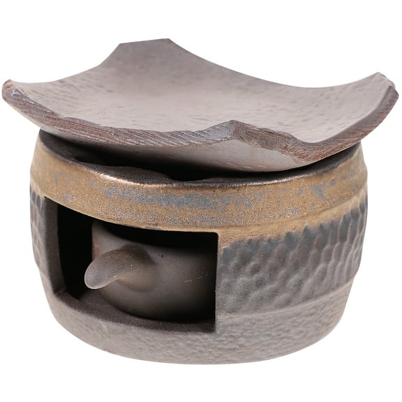 MEIBUTYUP Portable Ceramic Tea Warmer with Multi-Color Design for Living Room and Office Use