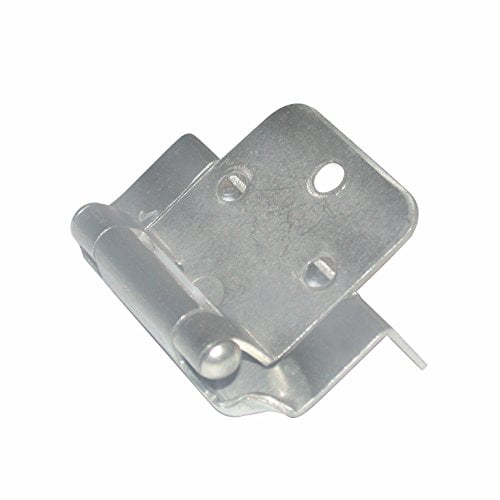 Richelieu Hardware - BP139195 - Pack of 2 units - Traditional - Self-Closing Hinge - Partially Enveloping Hinge - Brushed Nic