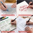 thumbnail image 5 of Rongyman Dual Tip Brush Markers, 36 Colors Art Pens, Easter Basket Stuffers Gift for Adults & Student, Coloring Books Art Supplies, 5 of 6