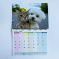 thumbnail image 2 of 2026 Kitten Themed Calendar Twin Coil Binding Wall Mounted Monthly Calendar, 2 of 11