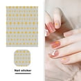 thumbnail image 3 of Tnobhg Hot Stamping Star Nail Art Stickers Ultra-thin Irregular Star Decals DIY Manicure Gel Polish Decals Adhesive Nail Decorations Nail Supplies, 3 of 8