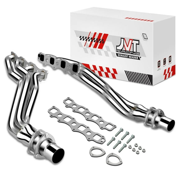 Long Tube Exhaust Manifold Header w/ Reducer for 2003-2007 Ram 1500 5.7L RWD