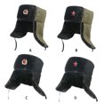 thumbnail image 3 of QualitChoice Russia Winter Hat Snow Cap For Men Warm And Fashionable Providing Warmth And In Cold type+4, 3 of 6