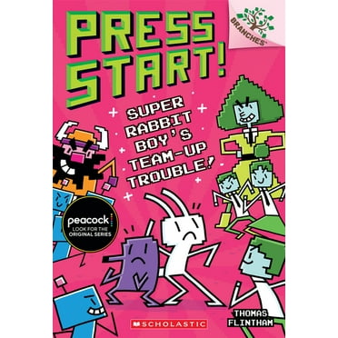 Press Start! Super Rabbit Boy's Team-Up Trouble!: A Branches Book (Press Start! #10): Volume 10, Book 10, (Paperback)