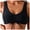 Black, variant on TTUHYWXI Women's Sports Bra Bikini Tops Racerback Scoop Neck Modest Padded Swim Crop Tops Bra Swimsuit Only (Black, M)