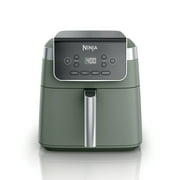 Ninja Pro 4-in-1 Air Fryer, XL 6.5-Qt Basket, 4 Functions, Air Crisp Technology, Non-stick, Crisper Plate, AF180WMSG Sage