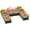 Green, variant on Beyamis Raised Garden Bed Set of 5 for Spring, Large 7.5x7.5x1ft Wooden Box Planters for Outdoor Plants, Vegetables, Flowers, Herbs, Brown